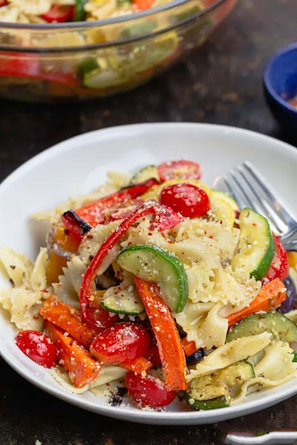 Einfache Pasta Primavera