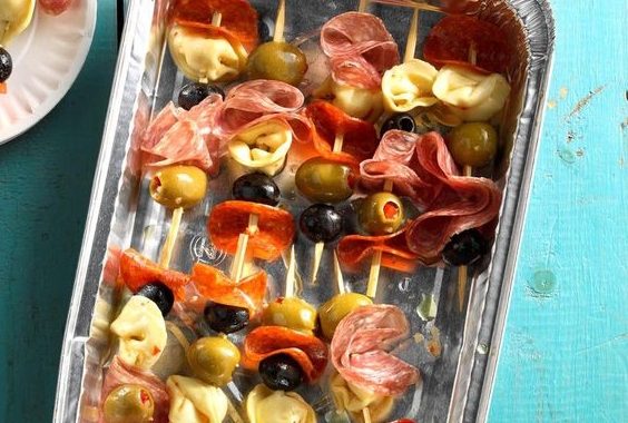 Antipasto-Kabobs