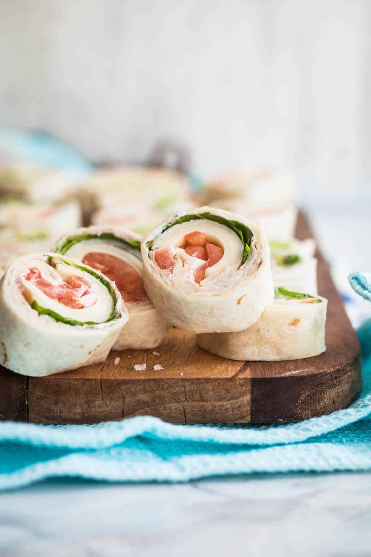 Fingerfood Kalt zum Vorbereiten - Truthahn-Rollen