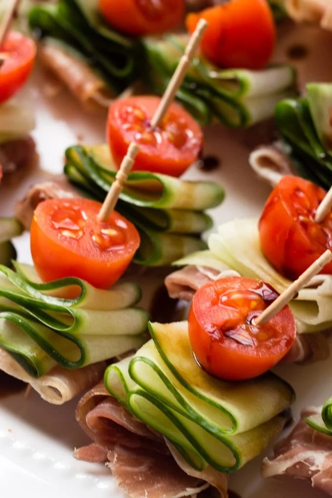 Fingerfood Kalt zum Vorbereiten - Gurken Häppchen Rezepte