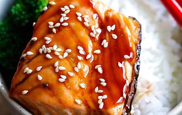 lachs teriyaki