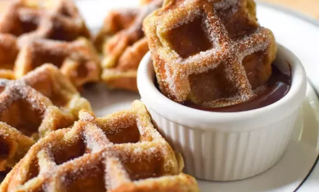 Churros-Waffeln