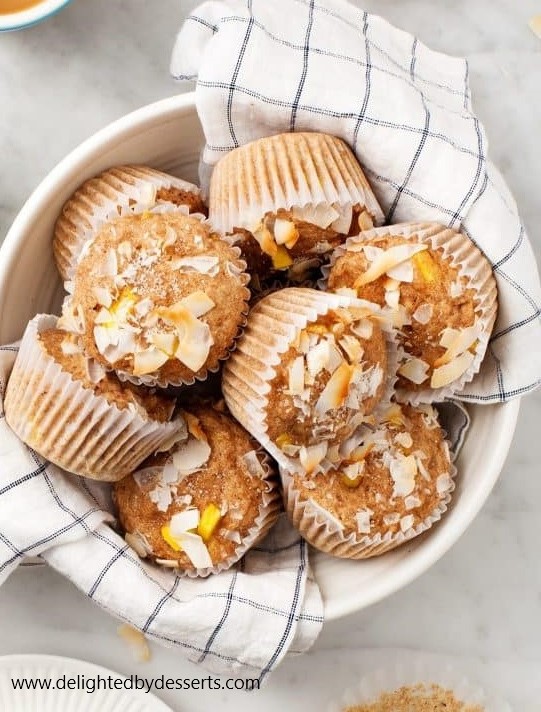 Mango-Kokos-Muffins