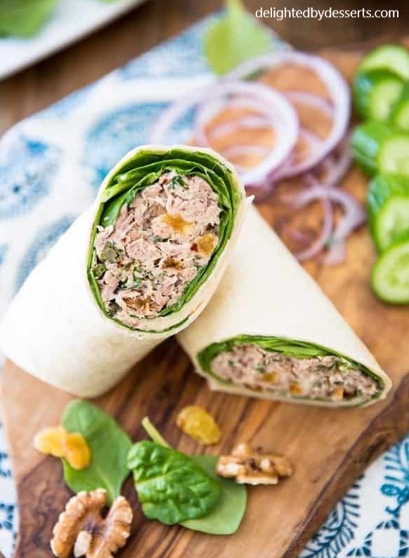 Thunfisch-Wrap - Schnell und Einfach