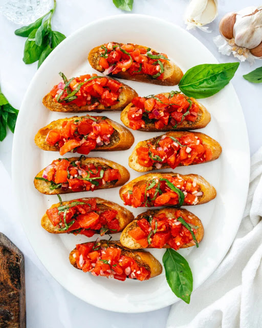 Einfaches Bruschetta-Rezept