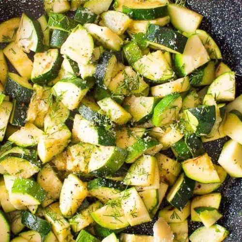 Sautierte Zucchini