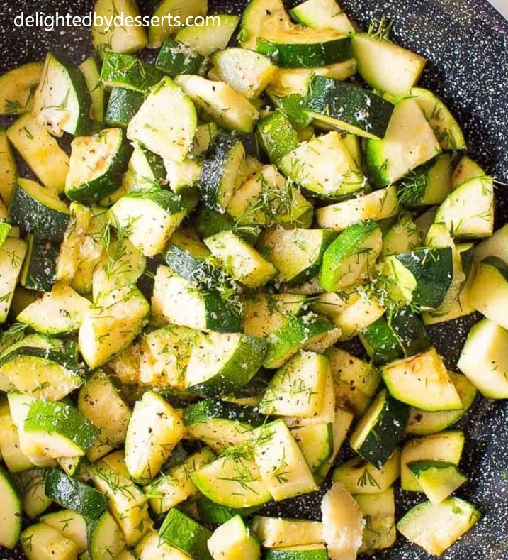 Sautierte Zucchini