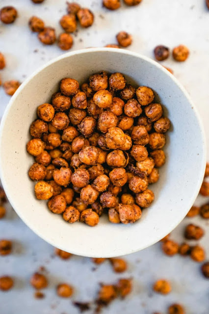 Schnelles Fingerfood - Geröstete Kichererbsen