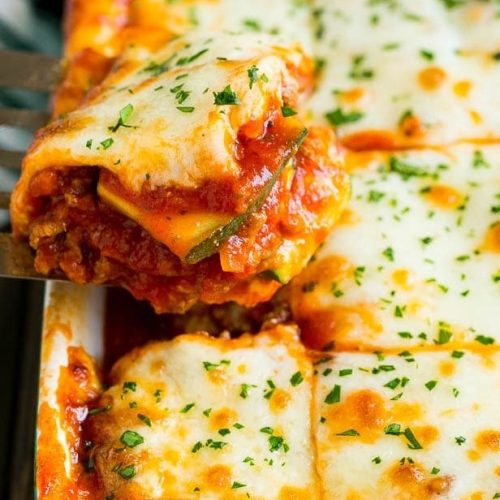 Zucchini-Lasagne