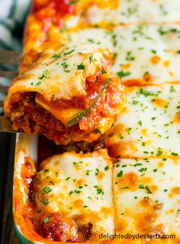 Zucchini-Lasagne