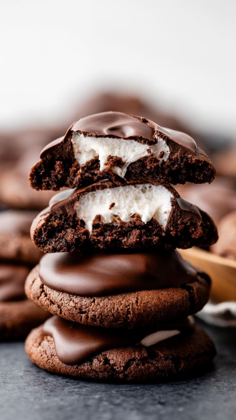 Marshmallow Choco Cookies - Einfache Rezepte
