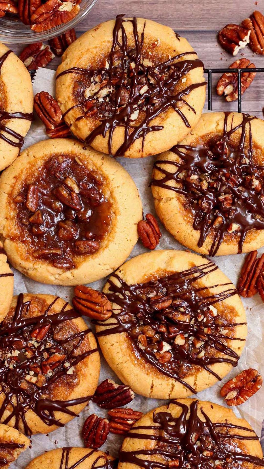 Pecan Pie Cookies Einfache Rezepte   Pecan Pie Cookies 