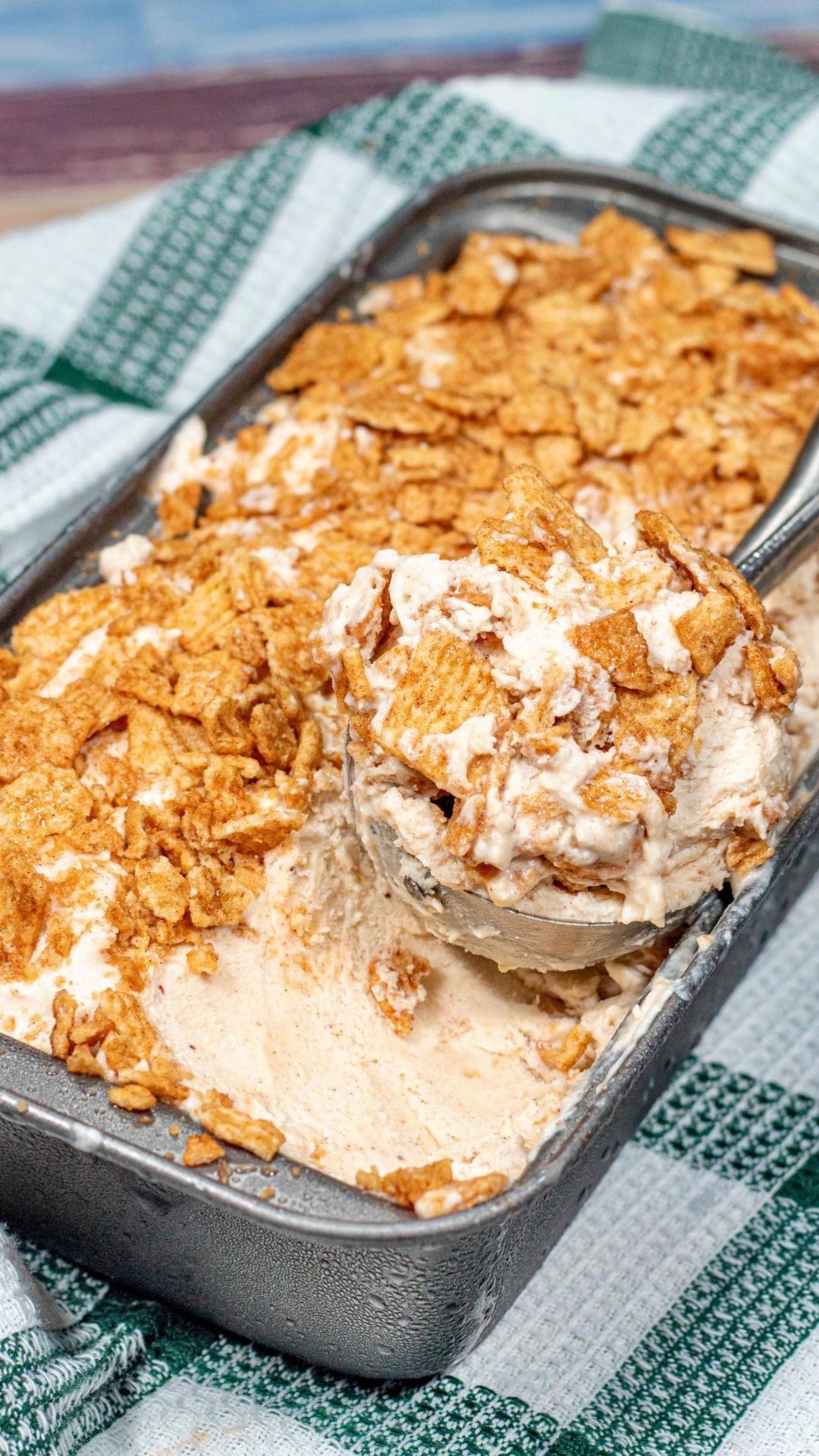 Easy NoChurn Cinnamon Toast Crunch Ice Cream Einfache Rezepte